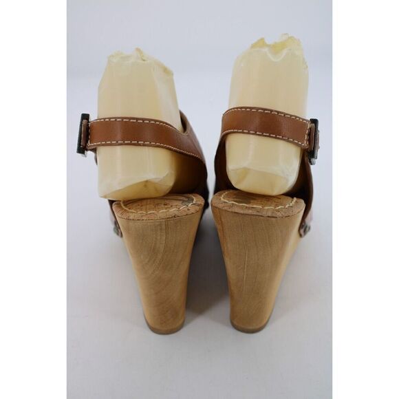 Sam Edelman Camilla Wedge Antique Studded Open Toe Sandals Size 8 - Picture 7 of 10